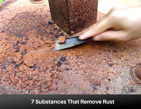 how to clean rust from metal lunch box|best way to clean rust off metal.